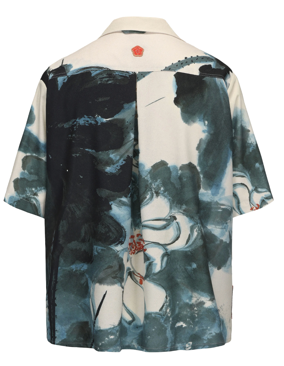 "Drunken Parting" – Lightweight Casual Printed Hanfu Cardigan